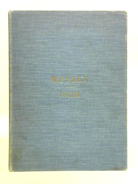 Wessex: An Annual Record of the Movement for a University of Wessex No. 1 1928 von V. de S. Pinto (Ed.)