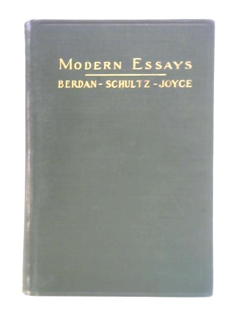 Modern Essays von John Milton Berdan, et al.