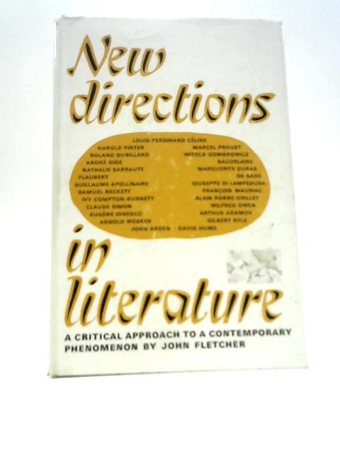 New Directions in Literature By John Fletcher