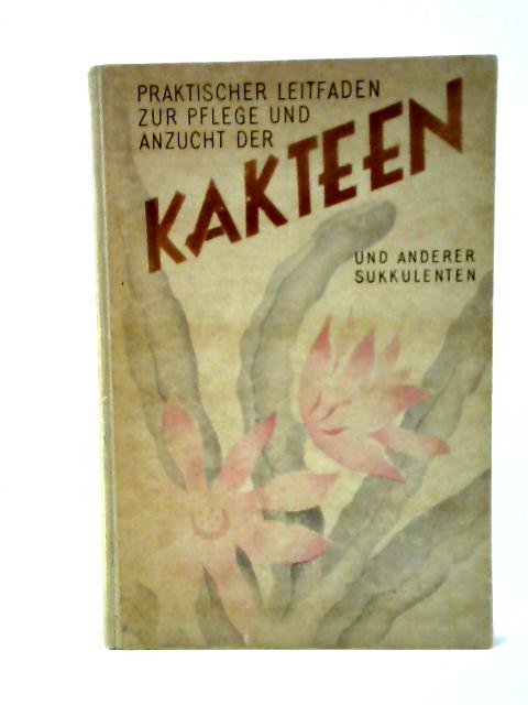 Kakteen By W. O. Rother