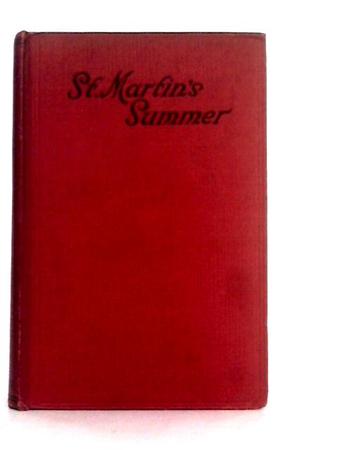 St. Martin's Summer By Rafael Sabatini