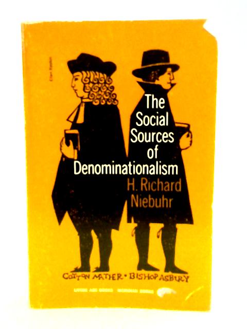 Social sources of denominationalism par H.R. Niebuhr