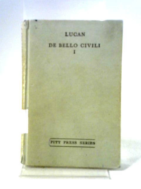 M. Annaei Lucani, De Bello Civli, Liber I par R. J. Getty