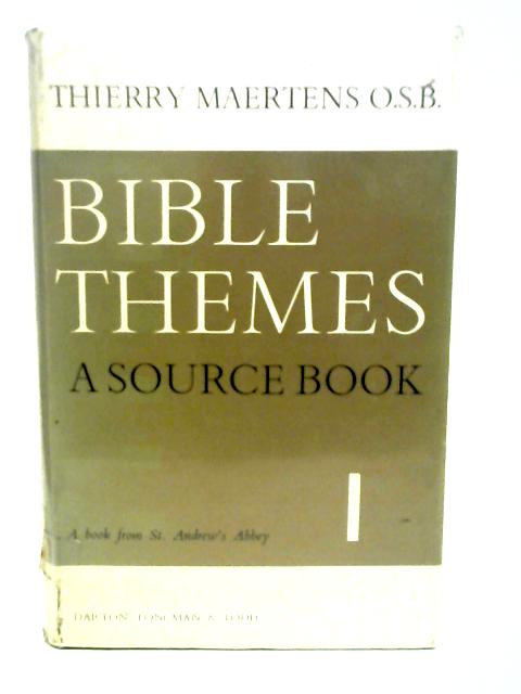 Bible Themes: A Source Book Volume One von Therry Maertens