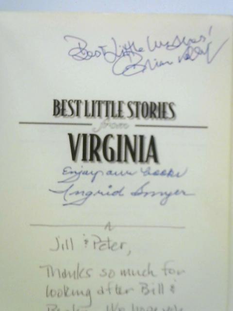 Best Little Stories from Virginia History By C. Brian Kelly