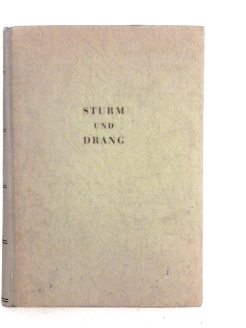 Sturm und Drang By Karl Hoppe