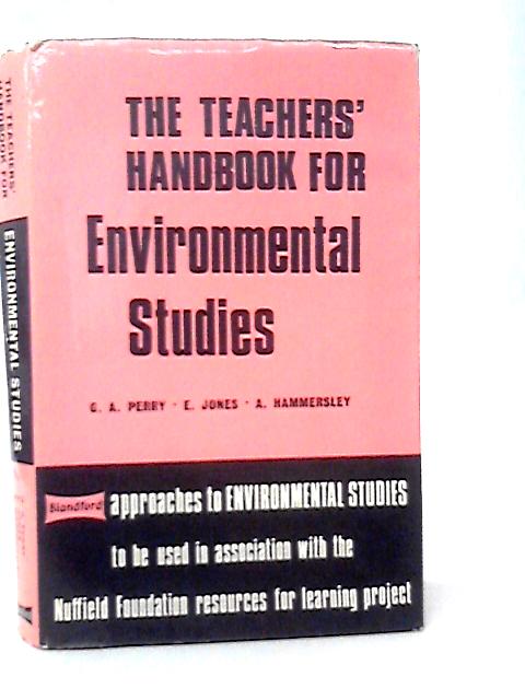 Approaches to Environmental Studies By E. Jones Et Al