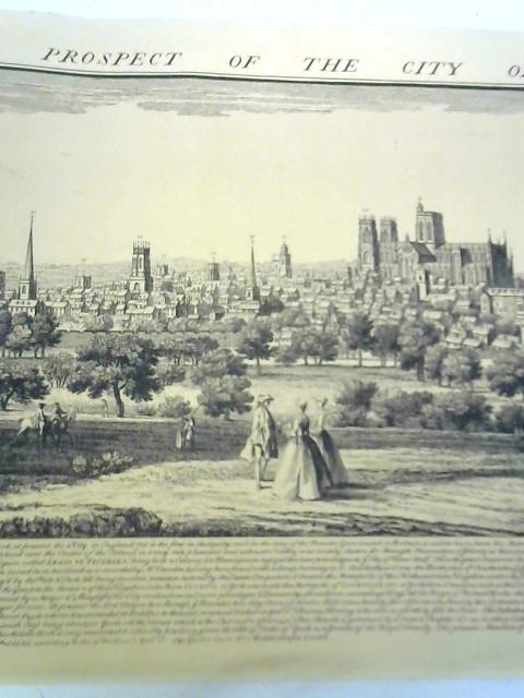The South-East Prospect of the City of York Facsimile Printing By Unstated
