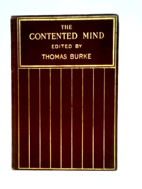 The Contented Mind By Thomas Burke