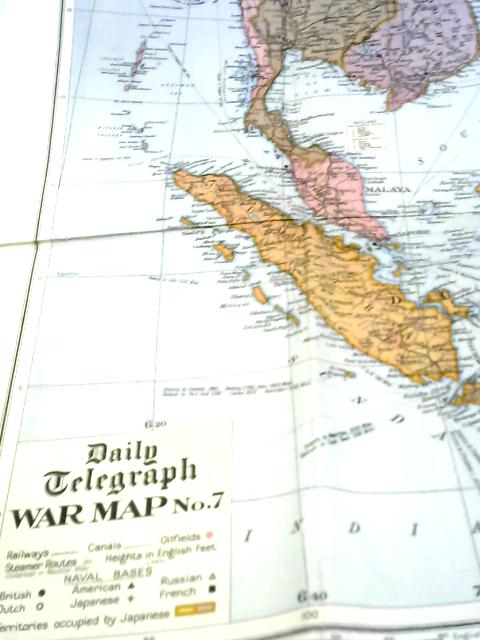 Daily Telegraph War Map of the Far East: Map No. 7 By Geographia