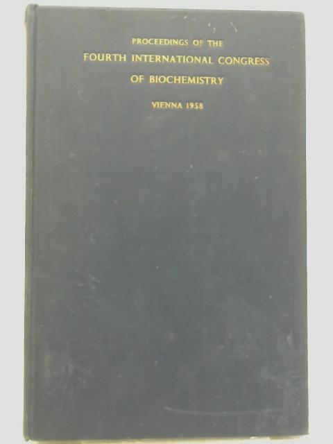 Proceedings of the Fourth International Congress of Biochemistry Volume XII Symposium XII Biochemistry Of Insects par L Levenbook (ed.)