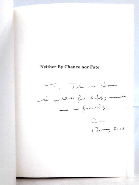 Neither By Chance nor Fate von Don Mcclen