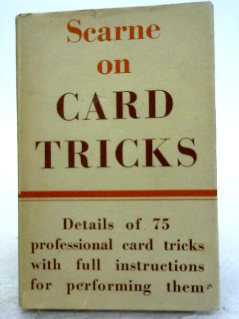 Scarne on Card Tricks von Scarne