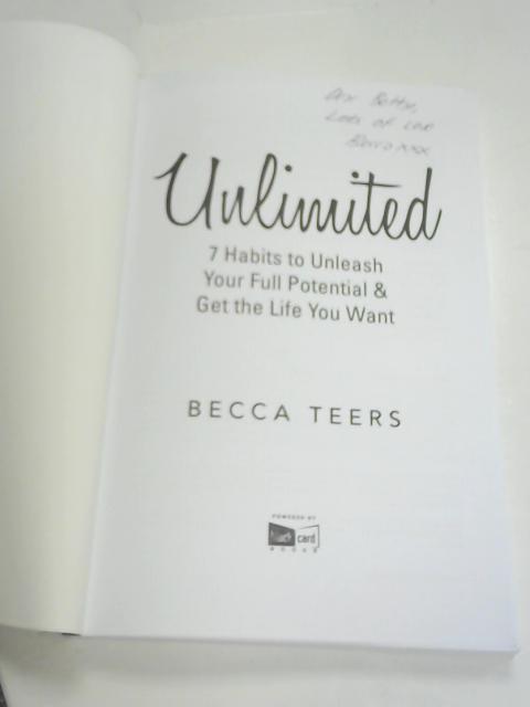 Unlimited By Becca Teers