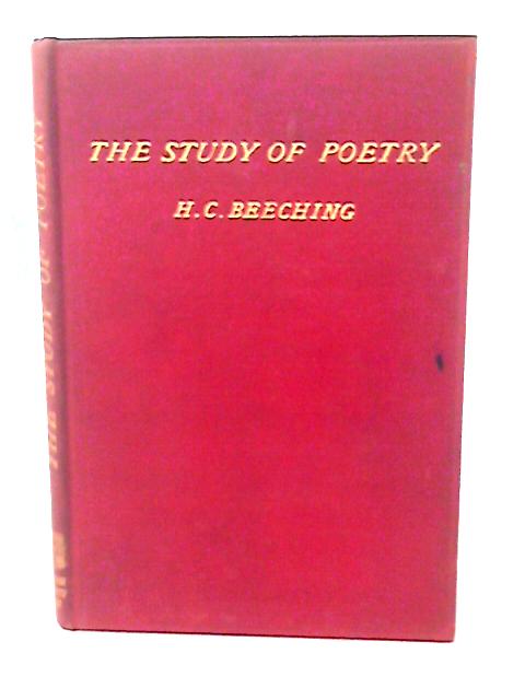 Two Lectures Introductory to the Study of Poetry By Rev H.C. Beeching