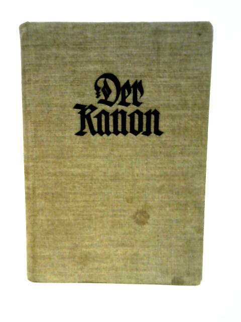 Der Kanon Ein Singbuch Für Alle By Fritz Jode