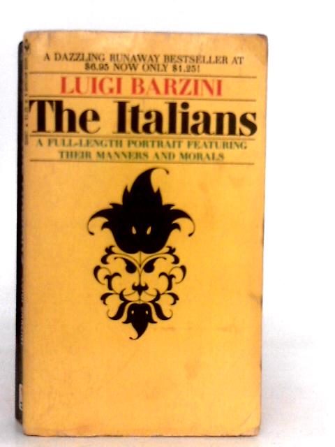 The Italians By Luigi Barzini