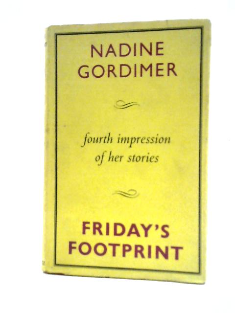 Friday's Footprint By Nadine Gordimer