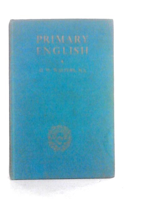 Primary English par D.W.Walters