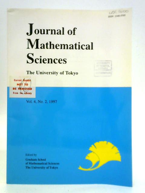 Journal of Mathematical Sciences - Vol. 4, No. 2 By Various