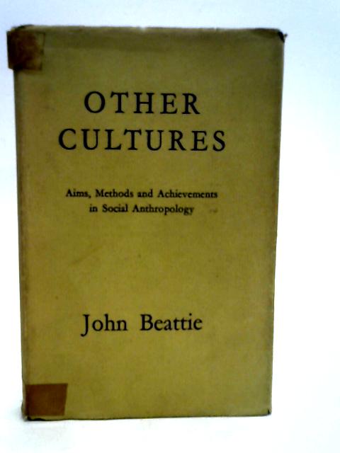 Other Cultures by John Beattie par John Beattie