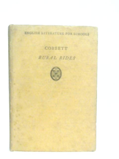 Rural Rides By William Cobbett