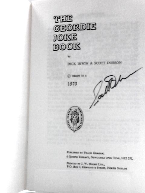 Geordie Joke Book By Dick Irwin
