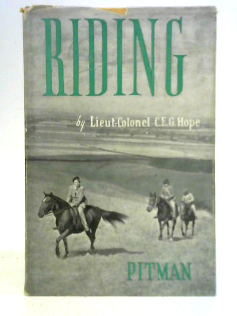 Riding By Lieut.-Colonel C. E. G. Hope