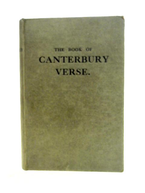 The book of Canterbury verse: an illustrated anthology von Ed. Bing