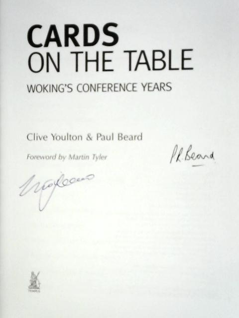 Cards on the Table By Clive Youlton and Paul Beard.