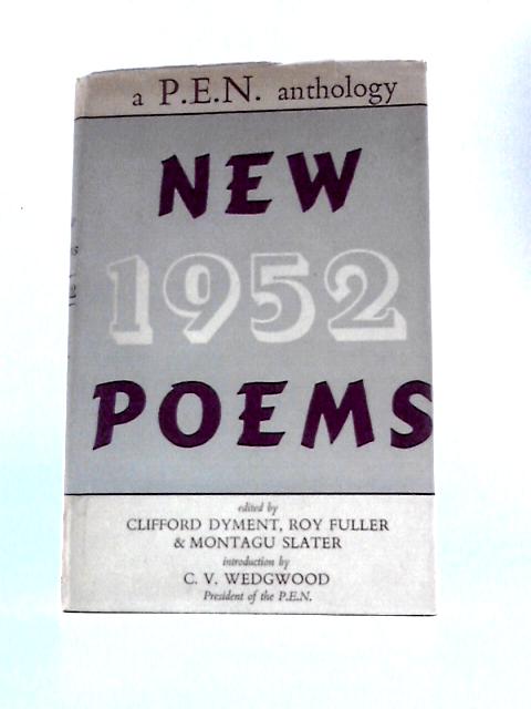 New Poems 1952 By P.E.N.