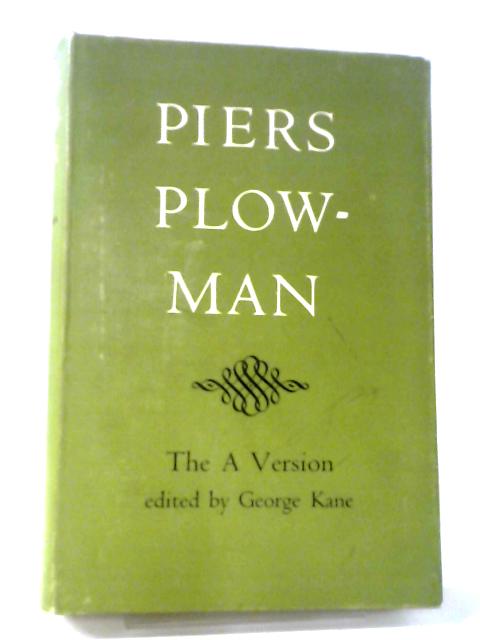 Will'S Visions Of Piers Plowman And Do-Well von George Kane