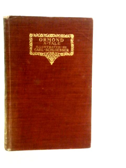 Ormond: A Tale By Maria Edgeworth