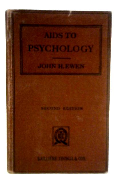 Aids To Psychology von John Ewen