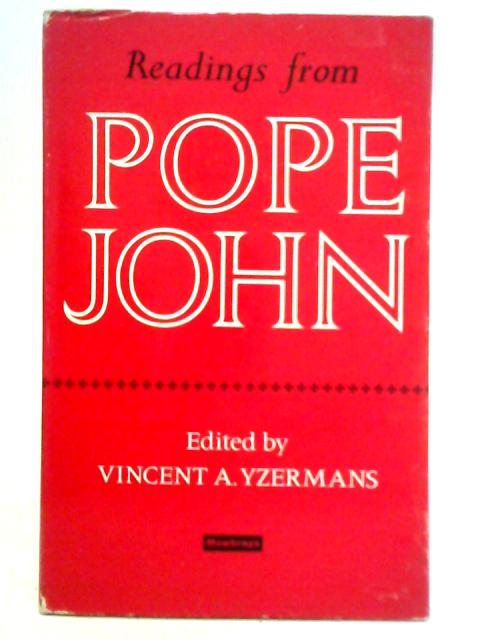 Readings from Pope John von Pope John XXIII