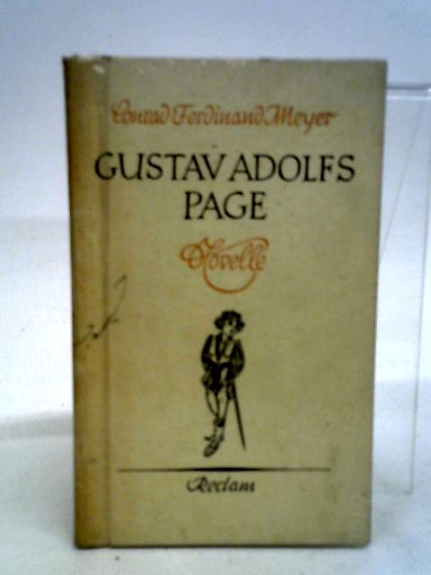 Gustav Adolf's Page By Conrad Ferdinand Meyer