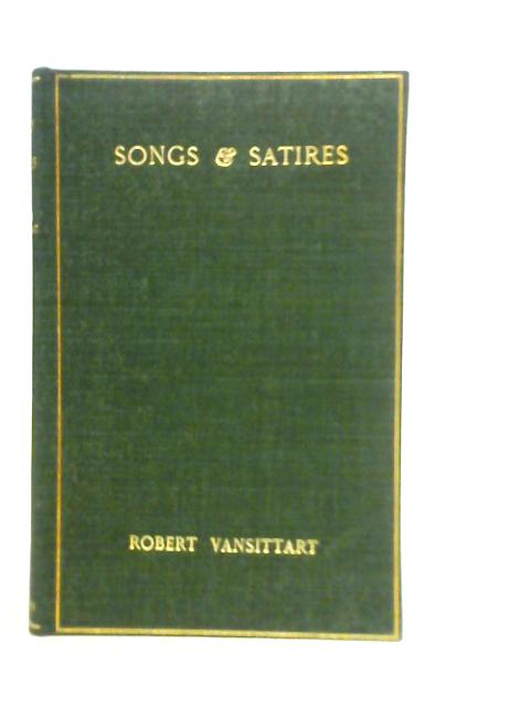 Songs & Satires By Robert Vansittart