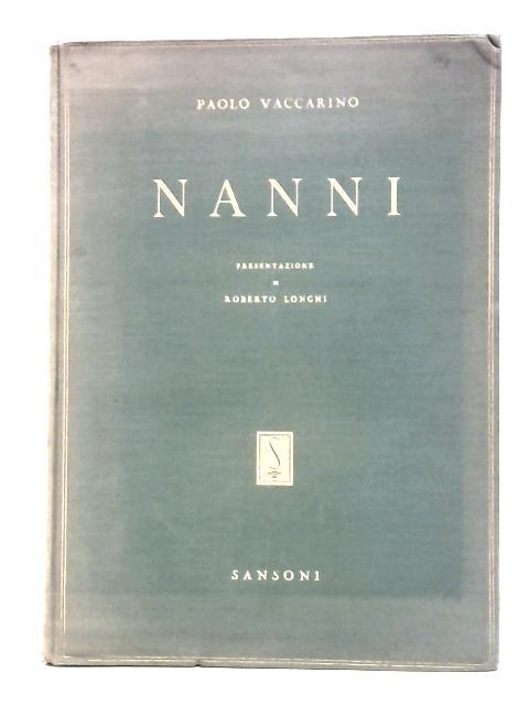 Nanni By P. Vaccarino