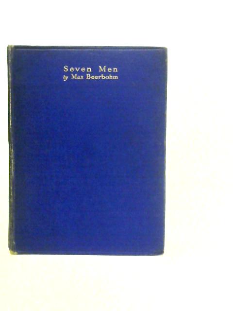 Seven Men By Max Beerbohm