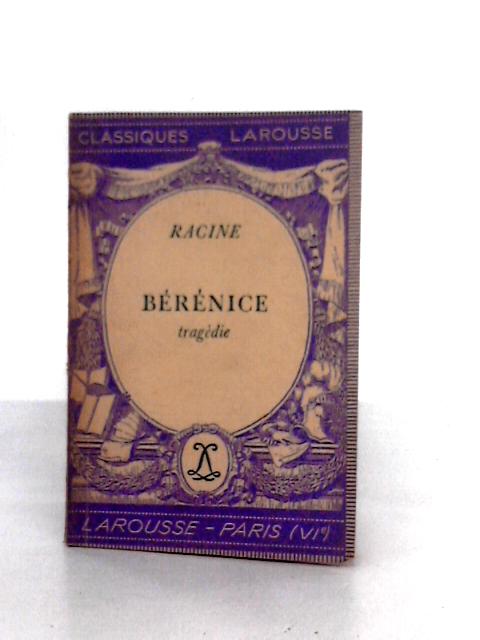 Berenice By Racine