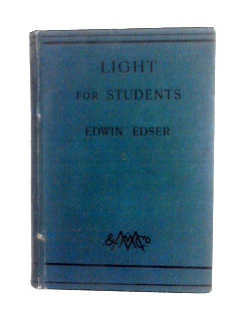 Light for Students By Edwin Edser