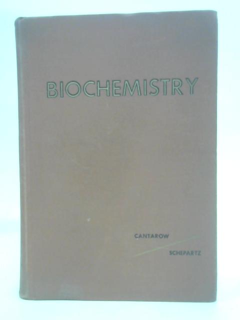 Biochemistry von Abraham Cantarow