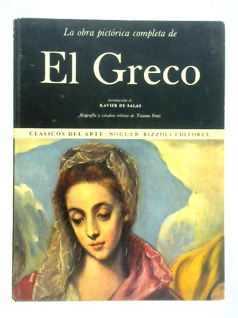 El Greco By Xavier De Salas Tizinia Frati