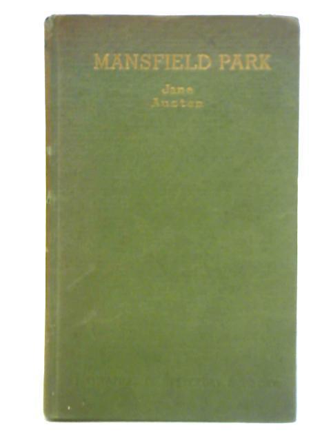 Mansfield Park By Jane Austen