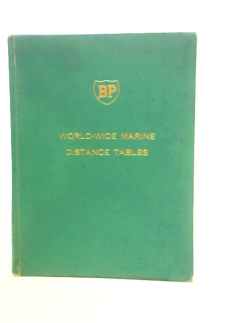 World-Wide Marine Distance Tables By W.M.Hutchinson
