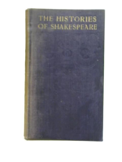 Shakespeare's Histories And Poems By William Shakespeare