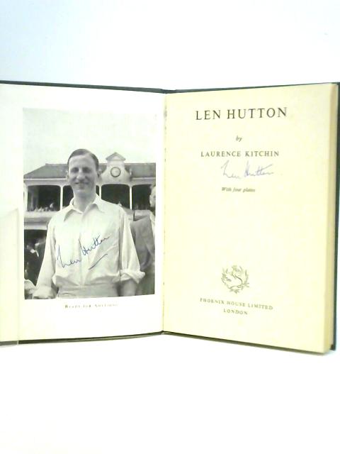 Len Hutton By Laurence Kitchin