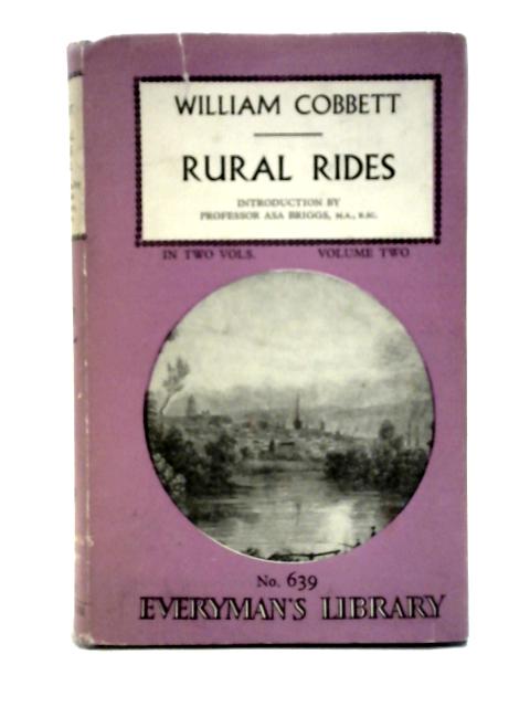 Rural Rides Volume II By William Cobbett
