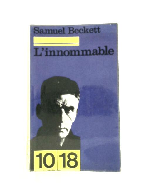 L'Innommable By Samuel Beckett