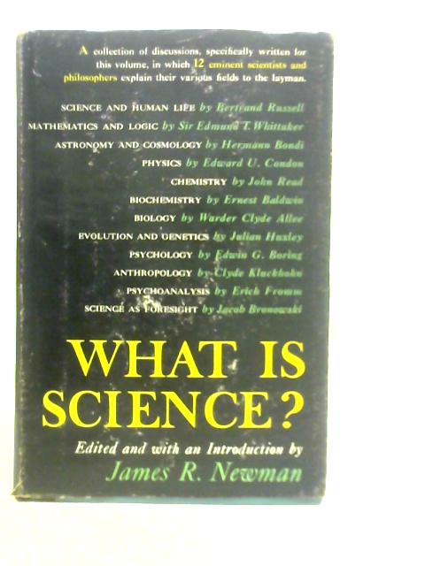 What is Science By James R. Newman (Editor)